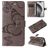 Mobigear Butterfly Housse iPhone 16 Pro Max Etui Porte-Monnaie - Gris