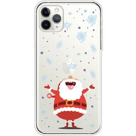 Mobigear Design Coque iPhone 11 Pro Coque arrière en TPU Souple - Noël