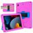 Mobigear Ruggedized Coque iPad 8 (2020) Coque arrière en EVA + Support Amovible - Rose