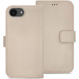 My Style Flex Wallet Housse iPhone 16e Etui Porte-Monnaie - Warm Taupe