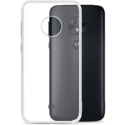 Mobilize Gelly Coque Transparente Motorola Moto G7 Play Coque arrière en TPU Souple - Transparent