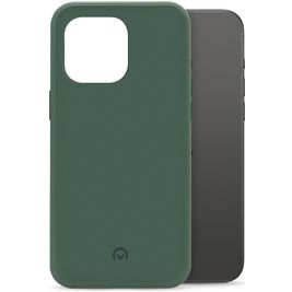 Mobilize Rubber Gelly Coque iPhone 15 Pro Max Coque arrière en TPU Souple - Matt Green