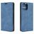 Mobigear Retro Slim Housse iPhone 12 Etui Porte-Monnaie - Bleu