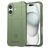 Mobigear Rugged Shield Coque iPhone 16 Plus Coque arrière en TPU Souple Anti-Chocs - Vert