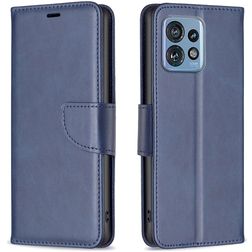 Mobigear Excellent Housse Motorola Edge 40 Pro Etui Porte-Monnaie - Bleu