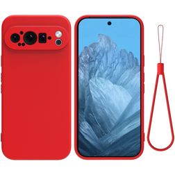 Mobigear Colors Coque Google Pixel 9 Pro XL Coque arrière en TPU Souple - Rouge