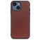 Mobigear Excellent Coque iPhone 14 Coque arrière Rigide - Marron