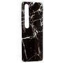 Mobigear Marble Coque Xiaomi Mi 10 Coque arrière en TPU Souple - Noir