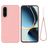 Mobigear Rubber Touch Coque Samsung Galaxy A37 Coque arrière en Silicone - Rose