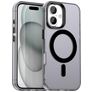 Mobigear Shockproof Coque iPhone 18 MagSafe Coque arrière Rigide - Noir
