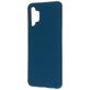 Mobiparts Coque Samsung Galaxy A32 5G Coque arrière en Silicone - Blueberry Blue