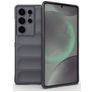 Mobigear Bumpy Coque Samsung Galaxy S25 Ultra Coque arrière en TPU Souple - Gris