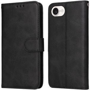 Mobigear Wallet iPhone 17e Étui Portefeuille - Noir