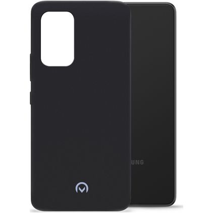 Mobilize Rubber Gelly Coque Samsung Galaxy A53 Coque arrière en TPU Souple - Matt Black