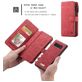Caseme 007 Housse Samsung Galaxy S10e Etui avec Coque Détachable Porte-Monnaie - Rouge