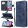 Mobigear Butterfly Housse Xiaomi Redmi 8 Etui Porte-Monnaie - Bleu
