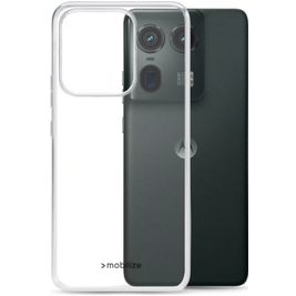 Mobilize Gelly Coque Transparente Motorola Edge 50 Ultra Coque arrière en TPU Souple - Transparent