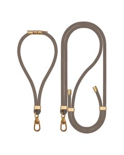 My Style Body & Wrist - Cordon de téléphone universel ajustable - Taupe (Lot de 2)