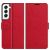 Mobigear Wallet Housse Samsung Galaxy S22 Etui Porte-Monnaie - Rouge