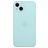 Mobigear Colors Coque iPhone 15 Coque arrière en TPU Souple - Turquoise