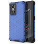 Mobigear Honeycomb Coque Realme GT Neo 3 Coque arrière Rigide Anti-Chocs - Bleu