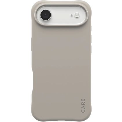 CARE by PanzerGlass Fashionable iPhone Air Silicone MagSafe Coque arrière - Vanilla