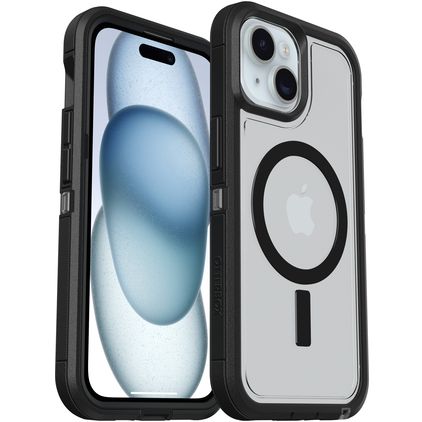 Otterbox Defender XT Coque iPhone 15 MagSafe Coque arrière Rigide Anti-Chocs - Noir