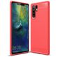 Mobigear Brushed Slim Coque Huawei P30 Pro Coque arrière en TPU Souple - Rouge