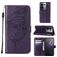 Mobigear Butterfly Housse OPPO Reno 8 Pro 5G Etui Porte-Monnaie - Violet