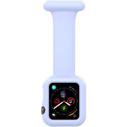 Mobigear Clip Case Bracelet pour infirmière Apple Watch Épingle - 46/45/44 mm - Lilas