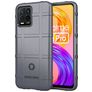 Mobigear Rugged Shield Coque Realme 8 Coque arrière en TPU Souple Anti-Chocs - Gris