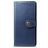Mobigear Snap Button Housse OPPO A5 (2020) Etui Porte-Monnaie - Bleu