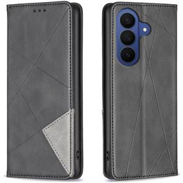 Mobigear Rhombus Slim Housse Samsung Galaxy S26 Etui - Noir