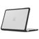 Mobigear Shockproof Pro MacBook Neo 13 pouces (2026) Coque rigide pour MacBook - Transparent / Noir - Modèle A3404