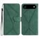 Mobigear Stitch Housse iPhone Air Etui Porte-Monnaie - Vert