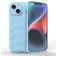 Mobigear Bumpy Coque iPhone 15 Coque arrière en TPU Souple - Bleu