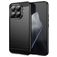 Mobigear Brushed Slim Xiaomi 15T Pro TPU souple Coque arrière - Noir