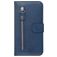Mobigear Zipper Samsung Galaxy S20 Étui Portefeuille - Bleu