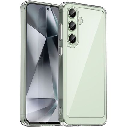 Mobigear Crystal Coque Transparente Samsung Galaxy S24 FE Coque arrière Rigide - Transparent