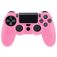 Mobigear Classic Coque Playstation 4 controller Thin Coque en Silicone Souple - Rose