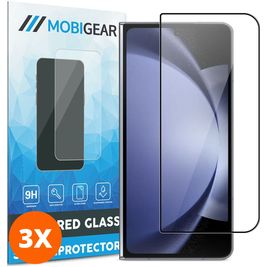 Mobigear Premium Samsung Galaxy Z Fold 6 Verre trempé Protection d'écran - Compatible Coque (Lot de 3)