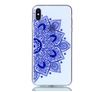 Mobigear Design Coque iPhone XS Max Coque arrière en TPU Souple - Mandala