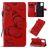 Mobigear Butterfly Housse Samsung Galaxy S10 Lite Etui Porte-Monnaie - Rouge