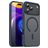 Mobigear Shockproof Coque iPhone 17 Pro Max MagSafe Coque arrière Rigide - Cyan Blue