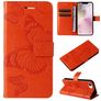Mobigear Butterfly Housse iPhone 17e Etui Porte-Monnaie - Orange