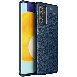 Mobigear Luxury Coque Samsung Galaxy A82 5G Coque arrière en TPU Souple - Bleu