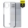 Mobilize Shatterproof Coque Samsung Galaxy A42 Coque arrière Rigide Anti-Chocs - Transparent / Noir