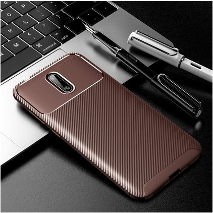 Mobigear Racing Nokia 2.3 TPU souple Coque arrière - Marron