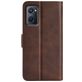 Mobigear Slim Magnet Housse Realme 9i Etui Porte-Monnaie - Marron