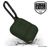Catalyst Waterproof Coque Apple AirPods 1 Coque Imperméable en Silicone Souple - Vert foncé